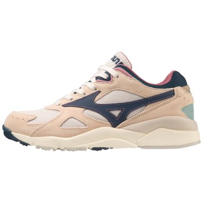 Zapatillas Mizuno Sky Medal Mujer Blancos / Azul Marino / Beige - Chile M073NUFGPC